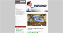 Desktop Screenshot of lukas-reimann.ch
